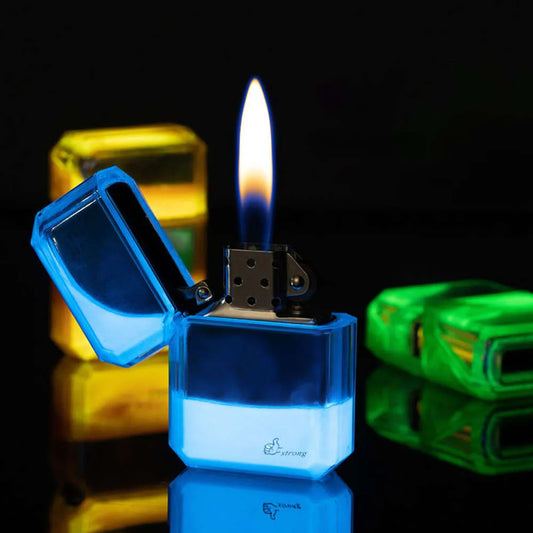 Glow-in-the-Dark Quicksand Kerosene Inflatable Lighter