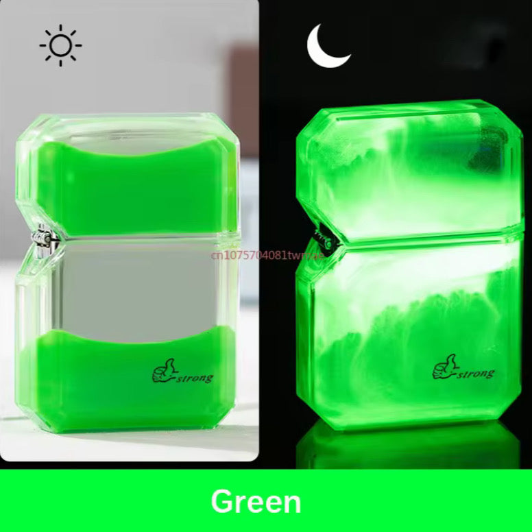 Glow-in-the-Dark Quicksand Kerosene Inflatable Lighter