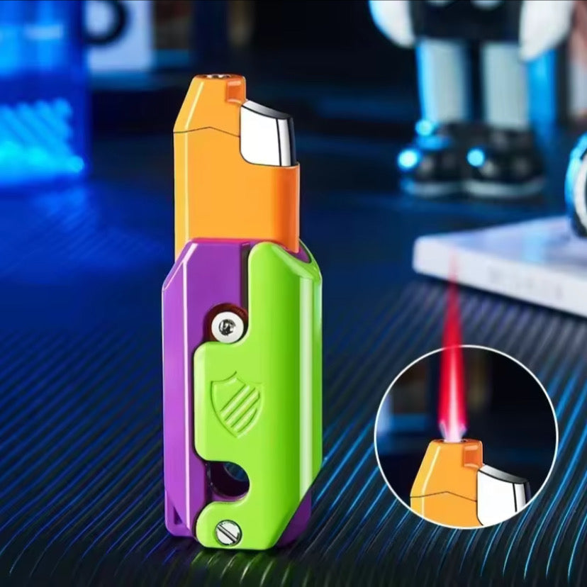 Gravity Radish Torch Lighter - High Flame, Portable & Fun Design