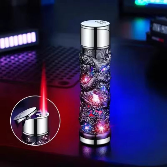 3D Dragon Metal Windproof Turbo Lighter