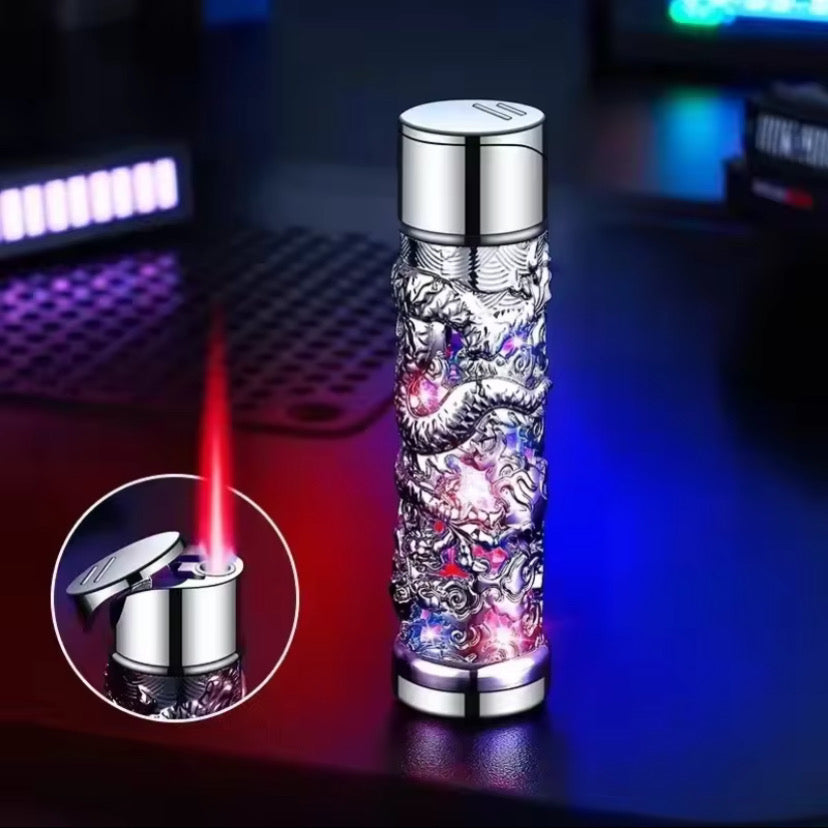 3D Dragon Metal Windproof Turbo Lighter